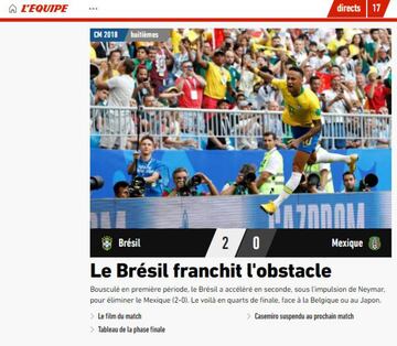 "Brasil rompe el obstáculo"