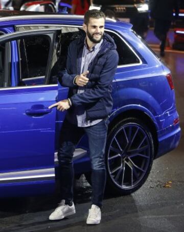 Los looks más llamativos de los jugadores del Real Madrid en el acto de Audi