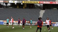 En Suiza, con tantas ausencias como ilusión