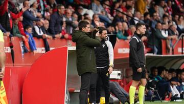 Alessio Lisci, durante el partido ante el Sporting.
