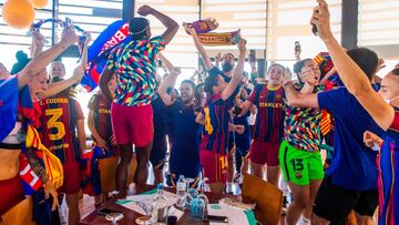 El Barcelona lidera el palmarés en liga.