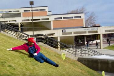 Super Mario Run en la vida real.