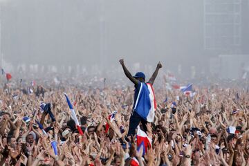 La Fan Zone de los parisinos. 