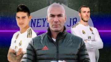 Las razones de Zidane que ponen a James y Bale sobre Neymar