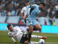 Futbol, O’Higgins vs Colo Colo,
Fecha 17 Liga de Primera 2025.
El jugador de O’Higgins Maximiliano Romero es fotografiado durante el partido de primera division contra Colo Colo disputado en el estadio Jorge Silva en San Fernando, Chile.
27/07/2025
Carola Tabilo /Photosport
Football, O’Higgins vs Colo Colo
17nd turn, 2025 First division league
O’Higgins player Maximiliano Romero is pictured during the first division match against Colo Colo at the Jorge Silva stadium in San Fernando, Chile.
27/07/2025
Carola Tabilo /Photosport