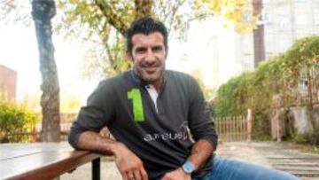 Figo: "La final es más que un derbi; mi favorito es el Madrid"
