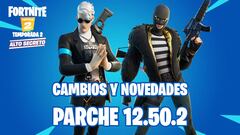 Fortnite - Notas del parche 12.50.2: cambios y novedades