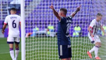 El 'verdugo' Iago Aspas testa la defensa del Pucela