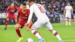 En vivo online Roma - Milan partido de la novena jornada de la Serie A