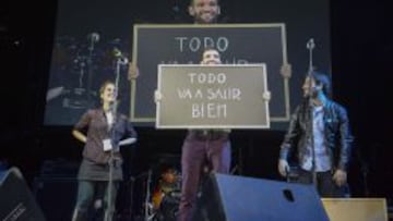 Carlos Matallanas, en el concierto solidario Por un Mundo sin ELA.