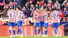 El Atleti de Simeone se asoma al espejo del Barça de Guardiola