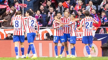 El Atleti de Simeone se asoma al espejo del Barça de Guardiola