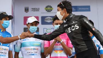 Egan Bernal, corredor del Ineos fue el gran invitado en la tercera etapa de la Vuelta a Colombia. Se&ntilde;al&oacute; que espera estar en gran nivel el pr&oacute;ximo a&ntilde;o