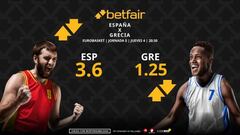 España vs. Grecia: horario, dónde ver, pronósticos y estadísticas