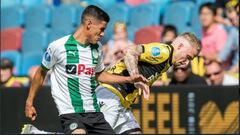 Uriel Antuna no pudo evitar la goleada sobre el Groningen