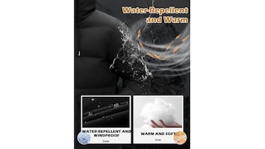 El abrigo largo para hombre que corta el viento, repele el agua y protege con su capucha térmica 