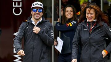 Fernando Alonso en Austin.