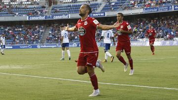 01/09/18 PARTIDO SEGUNDA DIVISION
TENERIFE - DEPORTIVO DE LA CORUÑA
GOL 0-1 QUIQUE ALEGRIA