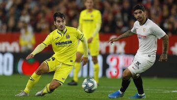 15/12/19 PARTIDO PRIMERA DIVISION  SEVILLA - VILLARREAL  TRIGUEROS BANEGA