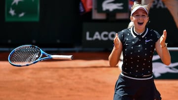 Bombazo: Anisimova, 17 años, se carga a Halep en cuartos