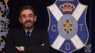 Javier Pérez Pérez, ex presidente del CD Tenerife.