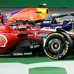 ¡Qué espectáculo de Verstappen, Leclerc y Checo en Las Vegas!