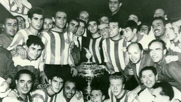 El Betis que ganó el Carranza en 1964.