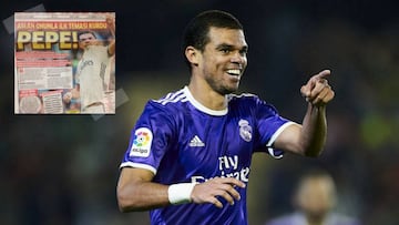 El Galatasaray viajó a Madrid para intentar fichar a Pepe