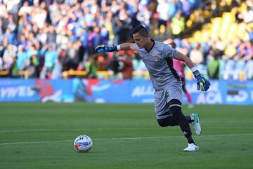 Millonarios venció a Boyacá Chicó en la primera jornada de la Liga Águila II - 2018 en el estadio El Campín. Hauche y Silva marcaron para Millonarios