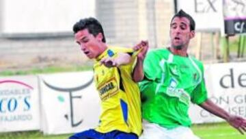 <b>PENSANDO EN LA COPA. </b>Moré fue una de las novedades en el inédito once que el Alcorcón alineó ante el Cacereño.