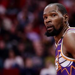 Kevin Durant estará fuera de los Phoenix Suns una semana por lesión en el tobillo