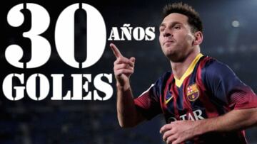 Guarden este vídeo: los 30 mejores golazos de Messi en el Barça