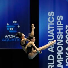 El salto mundial de Carvajal y Antolino, séptimas del mundo