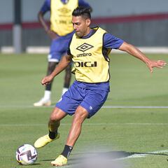 Falcao se recupera y entrena con normalidad pensando en Barça
