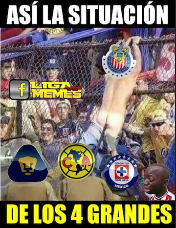 Agónico empate de Cruz Azul; y los memes no perdonan