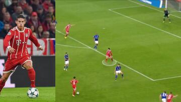 El partidazo de James ante el Schalke, al detalle en 120''