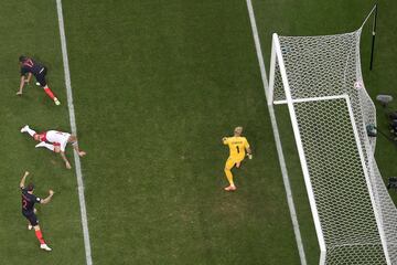 1-1. Mario Mandzukic marc¨® el gol del empate en el minuto 4.
