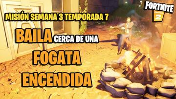 &iquest;D&oacute;nde hay fogatas en Fortnite Temporada 7?