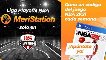 Apúntate a la Liga MeriStation de Biwenger para ganar cada semana un NBA 2K21