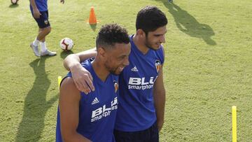 01/09/18
 VALENCIA CF 
 ENTRENAMIENTO PREVIA DERBI
 COQUELIN
 GUEDES
 