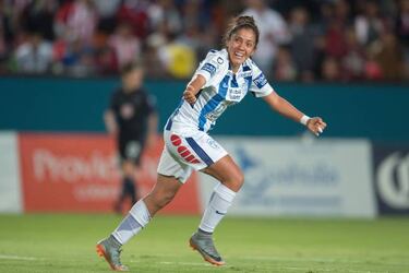 Lizbeth Ángeles, de policía a goleadora de la Liga MX Femenil