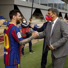 Laporta wants to bring Lionel Messi back to Barcelona