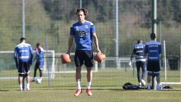 Entrenamiento Deportivo de La Coruña. keko