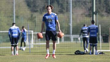 Entrenamiento Deportivo de La Coru&ntilde;a. keko