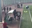 Padre de familia y entrenador se van a los puños en pleno partido