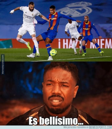 Los memes más divertidos del Real Madrid-Barcelona