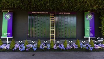 Sorteo de Wimbledon 2022: cuándo es, horario, TV y dónde ver el cuadro en directo online