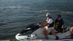 El exjugador se encontraba junto al famoso streamer colombiano ‘Westcol’ realizando esta actividad con motos de agua.