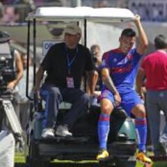 Monzón se desgarra y arriesga perderse el resto del torneo