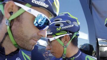 Valverde y Nairo.